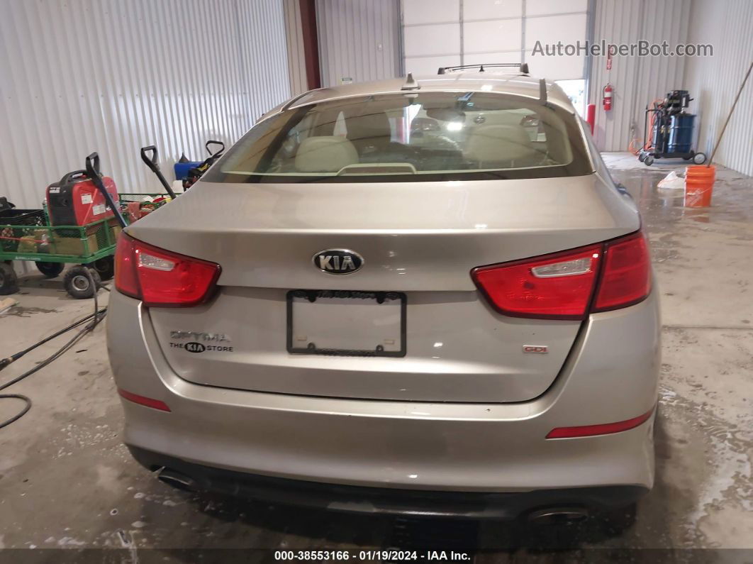 2014 Kia Optima Lx Silver vin: 5XXGM4A72EG349088