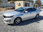 2015 Kia Optima Lx Silver vin: 5XXGM4A72FG481303