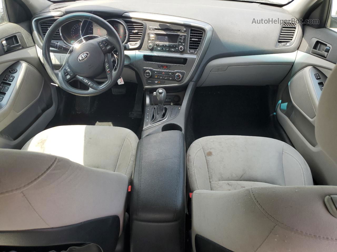 2013 Kia Optima Lx Black vin: 5XXGM4A73DG128954