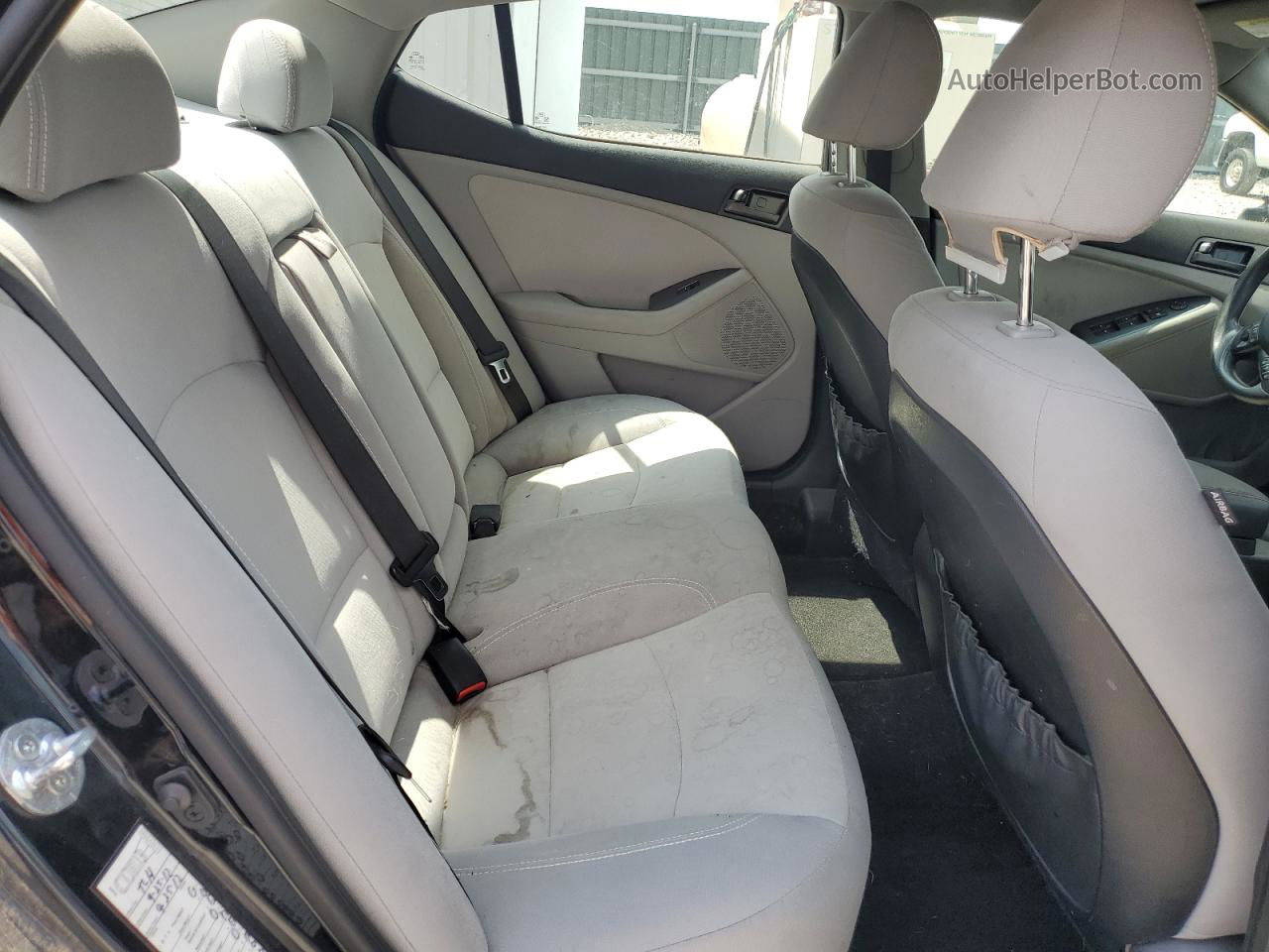 2013 Kia Optima Lx Black vin: 5XXGM4A73DG128954