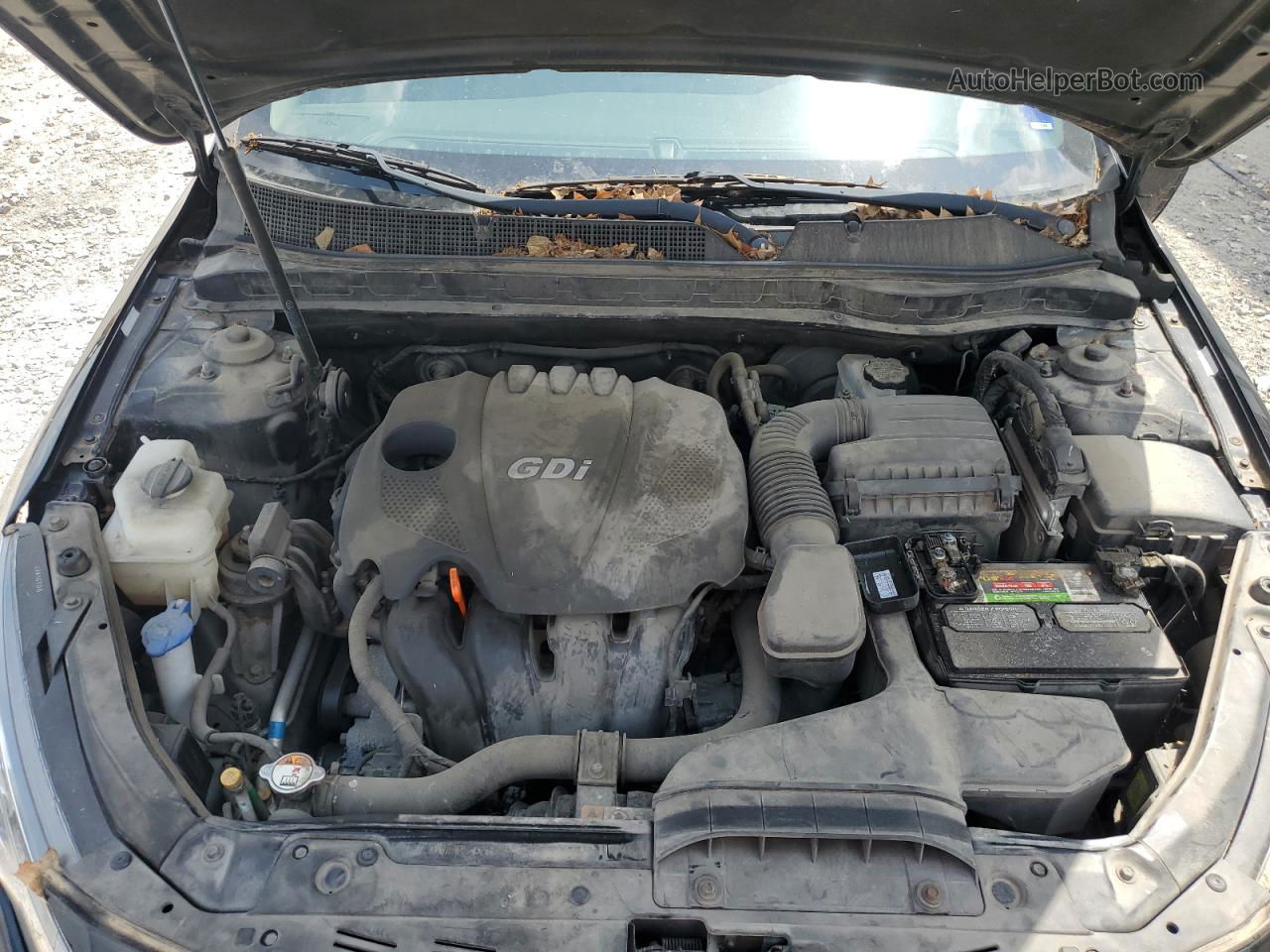 2013 Kia Optima Lx Black vin: 5XXGM4A73DG128954