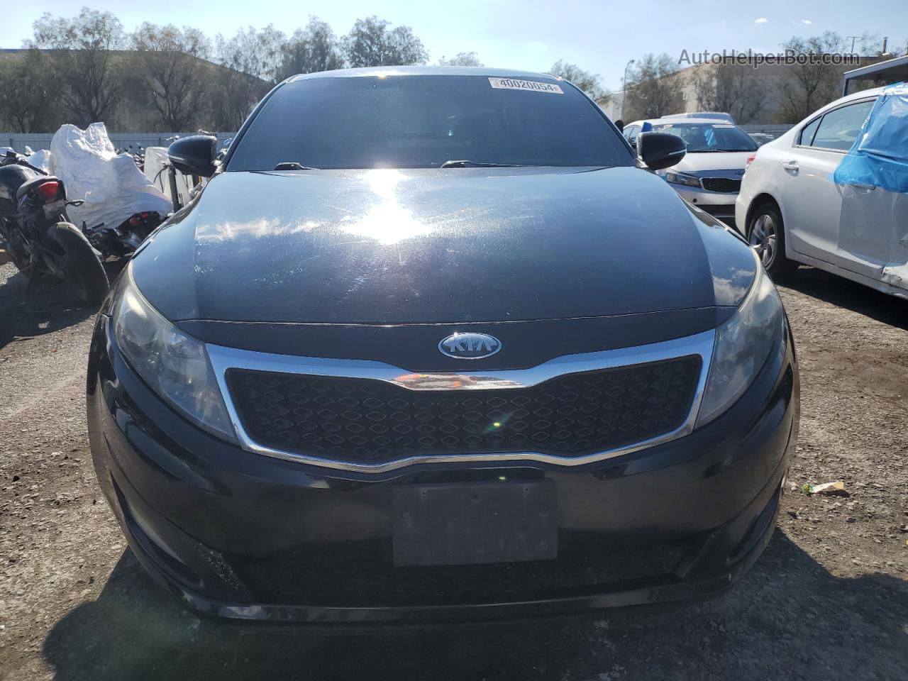 2013 Kia Optima Lx Black vin: 5XXGM4A73DG197935