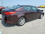 2013 Kia Optima Lx Burgundy vin: 5XXGM4A73DG221845