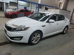 2013 Kia Optima Lx White vin: 5XXGM4A73DG227970