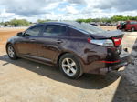 2014 Kia Optima Lx Burgundy vin: 5XXGM4A73EG267189