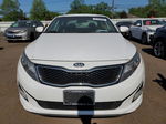 2014 Kia Optima Lx White vin: 5XXGM4A73EG273073