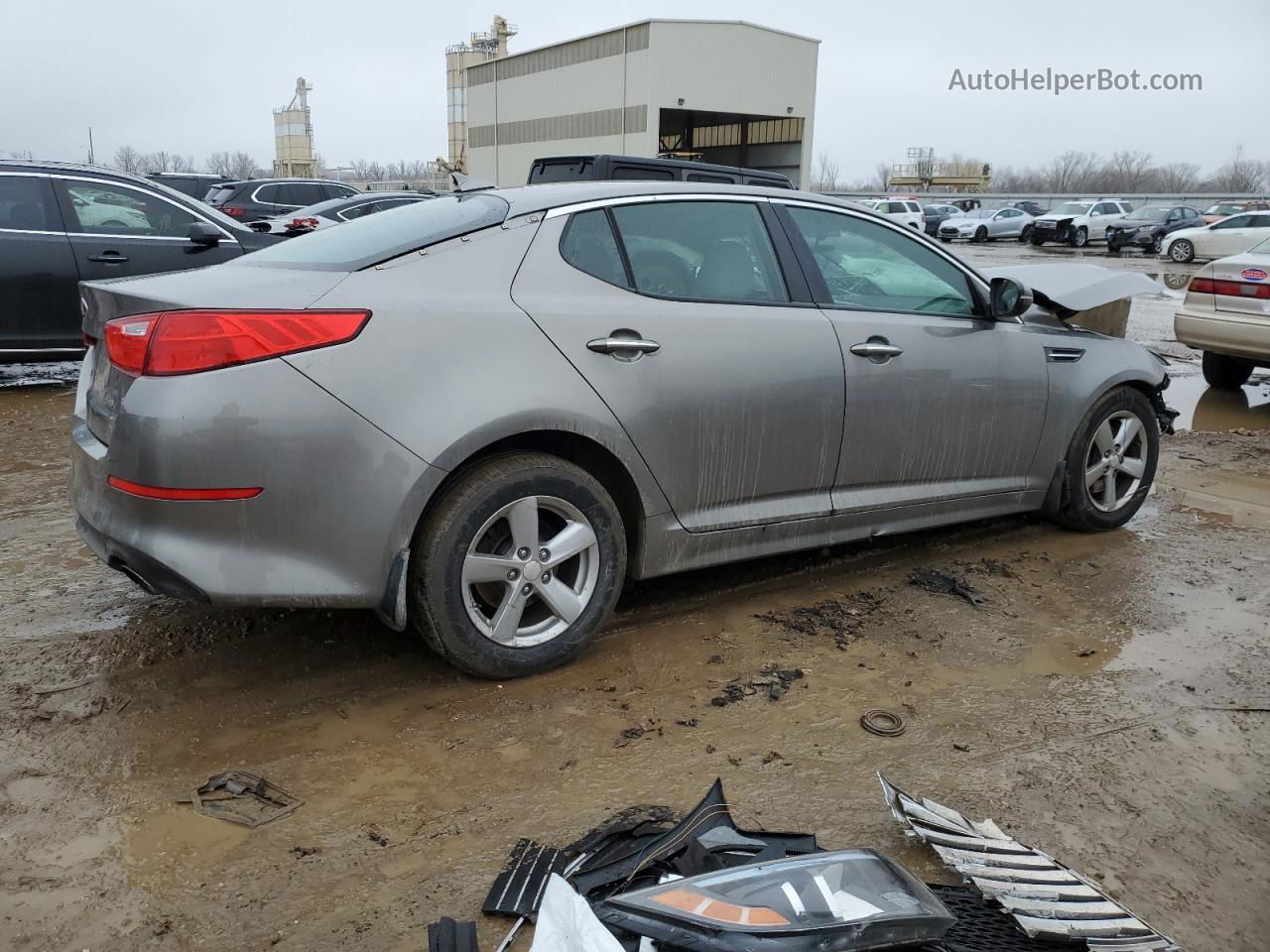 2014 Kia Optima Lx Tan vin: 5XXGM4A73EG290181