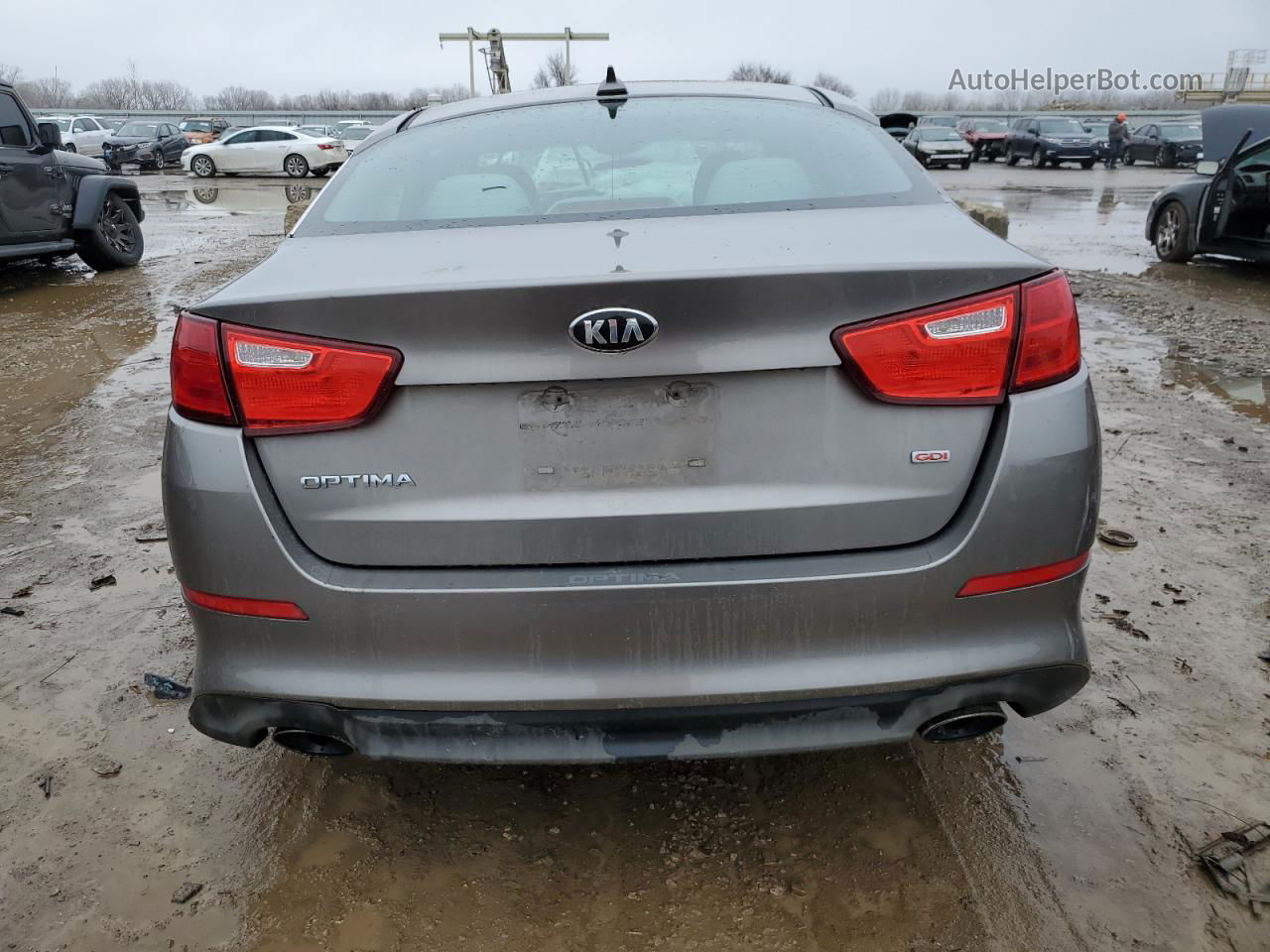 2014 Kia Optima Lx Tan vin: 5XXGM4A73EG290181