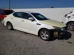 2014 Kia Optima Lx White vin: 5XXGM4A73EG295137