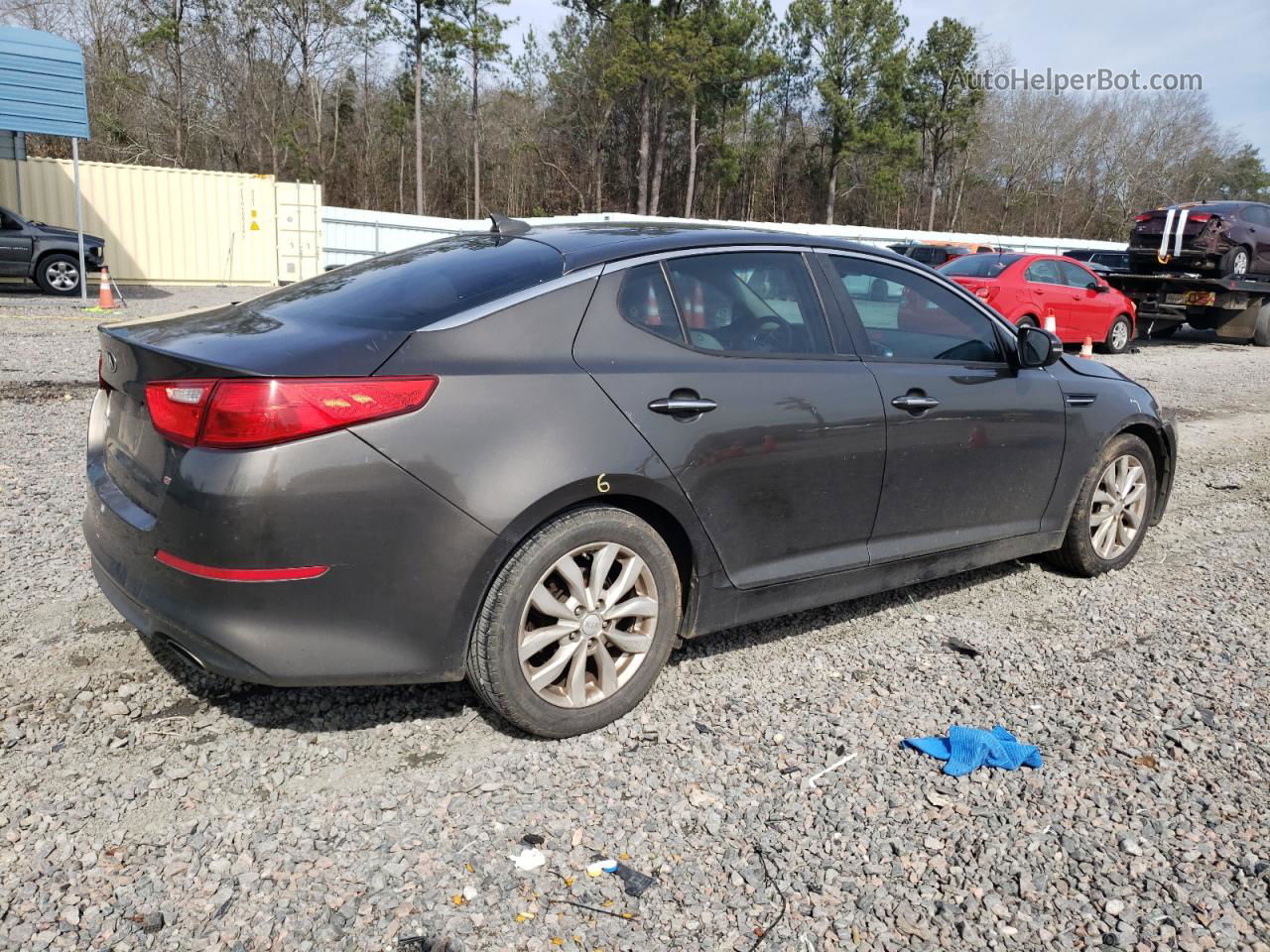 2014 Kia Optima Lx Tan vin: 5XXGM4A73EG330940