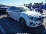 2014 Kia Optima Lx White vin: 5XXGM4A73EG333739