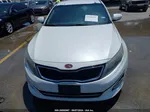 2014 Kia Optima Lx White vin: 5XXGM4A73EG334759