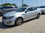 2014 Kia Optima Lx Серебряный vin: 5XXGM4A73EG340030