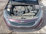 2014 Kia Optima Lx Burgundy vin: 5XXGM4A73EG346085