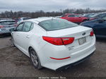 2015 Kia Optima Lx White vin: 5XXGM4A73FG378066