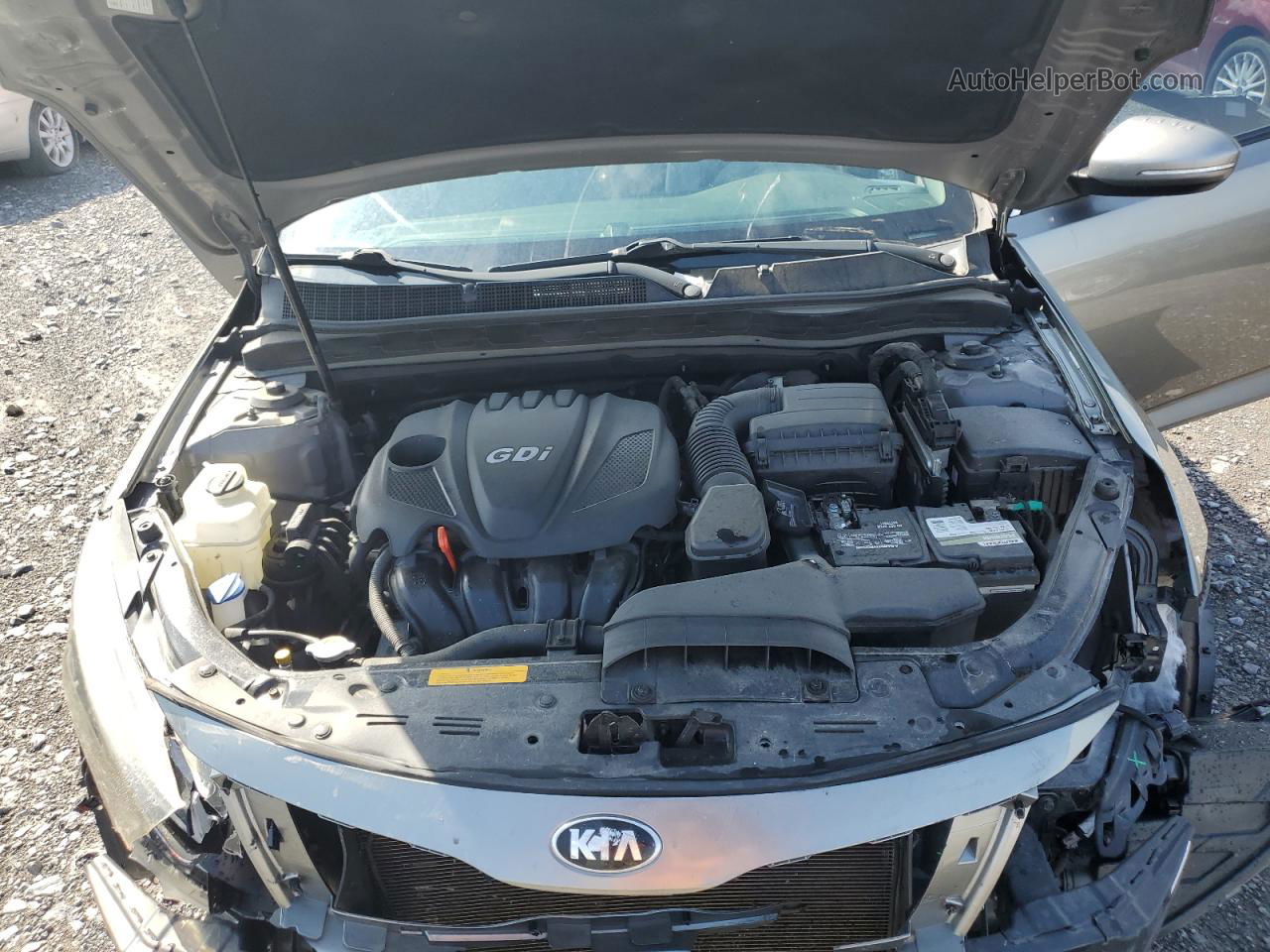 2015 Kia Optima Lx Серебряный vin: 5XXGM4A73FG414449