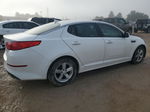 2015 Kia Optima Lx White vin: 5XXGM4A73FG441800