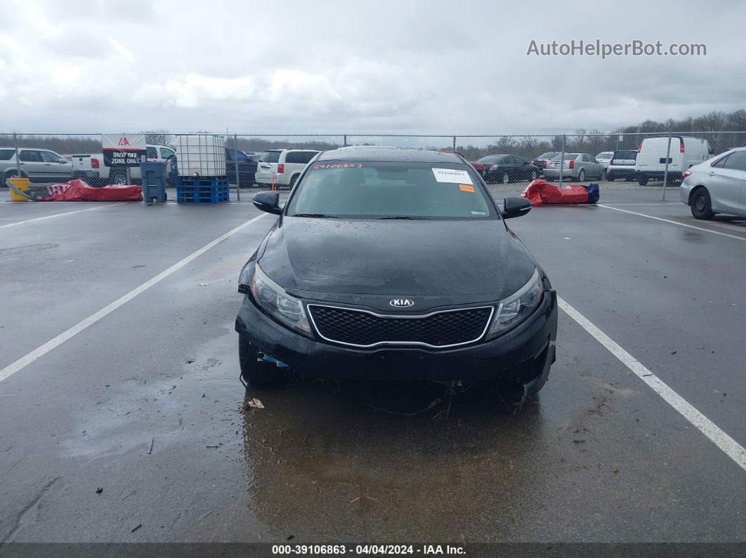 2015 Kia Optima Lx Черный vin: 5XXGM4A73FG454675