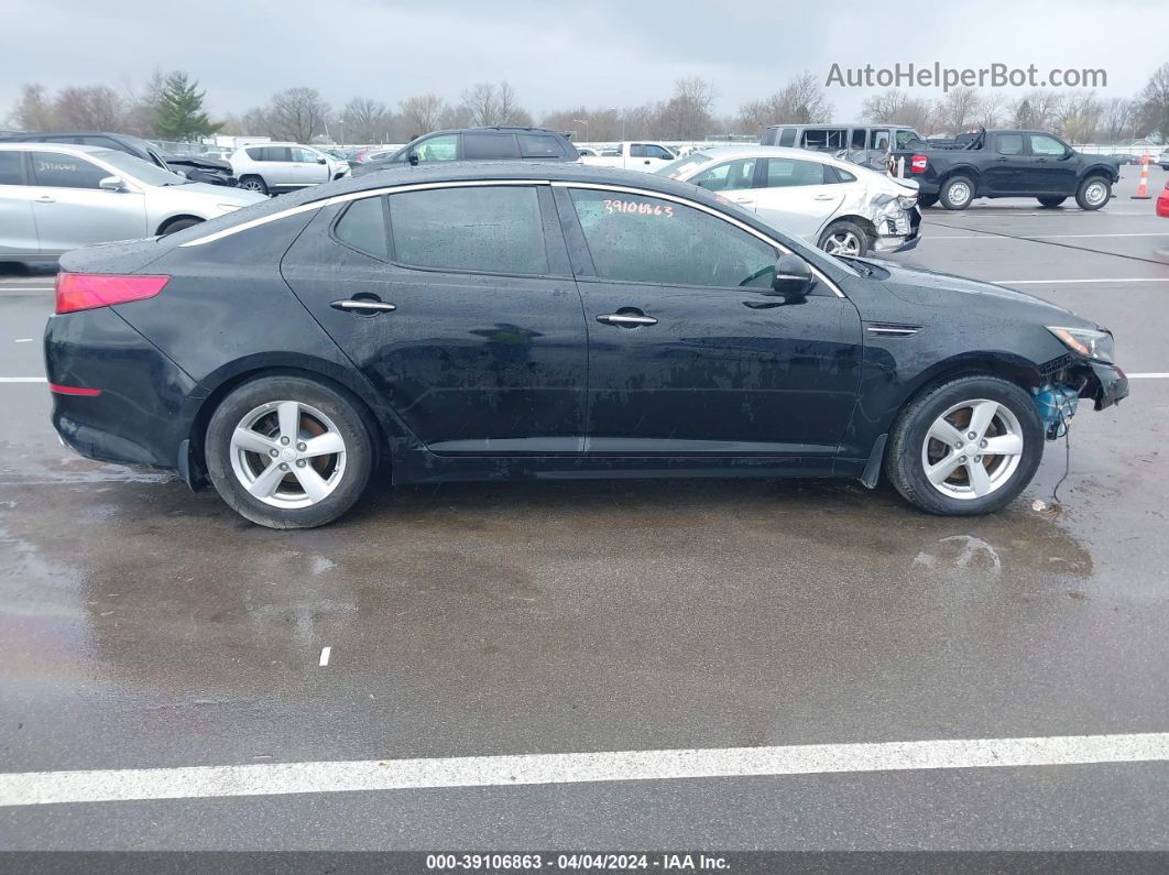 2015 Kia Optima Lx Black vin: 5XXGM4A73FG454675