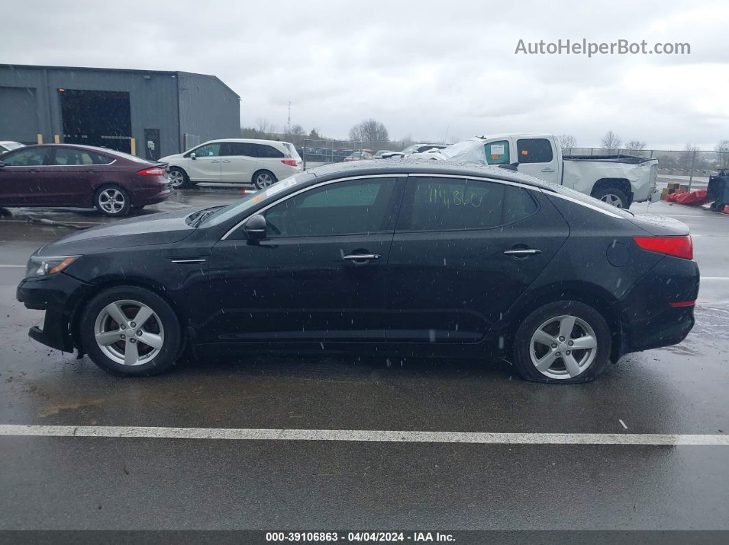 2015 Kia Optima Lx Black vin: 5XXGM4A73FG454675