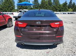 2015 Kia Optima Lx Burgundy vin: 5XXGM4A73FG462114