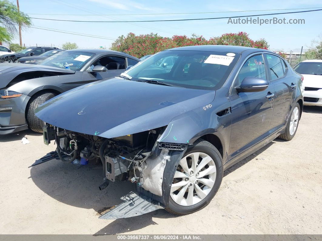 2015 Kia Optima Lx Синий vin: 5XXGM4A73FG472593