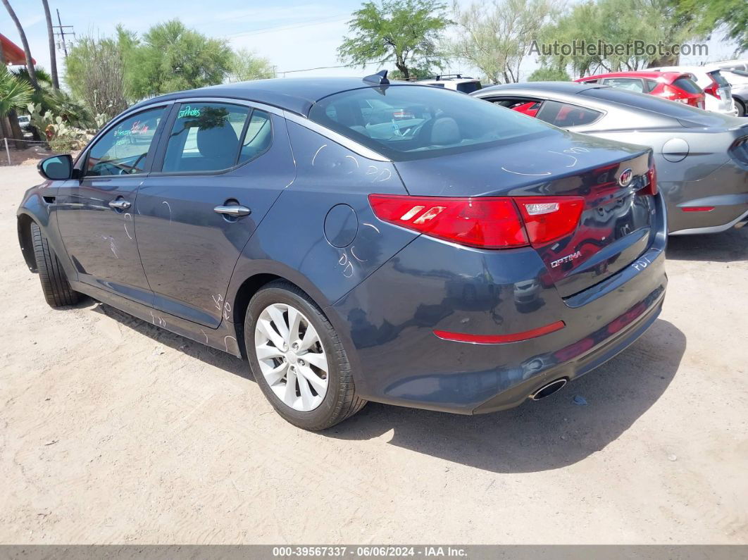 2015 Kia Optima Lx Синий vin: 5XXGM4A73FG472593