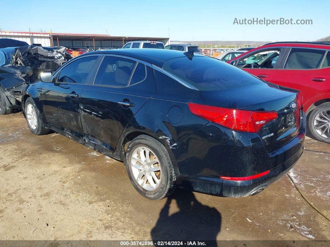 2013 Kia Optima Lx Black vin: 5XXGM4A74DG157010