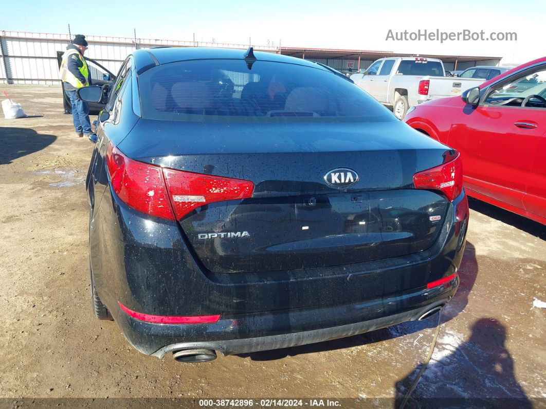 2013 Kia Optima Lx Black vin: 5XXGM4A74DG157010