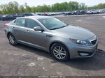 2013 Kia Optima Lx Gray vin: 5XXGM4A74DG237908