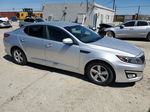 2014 Kia Optima Lx Silver vin: 5XXGM4A74EG263815