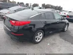 2014 Kia Optima Lx Black vin: 5XXGM4A74EG282364