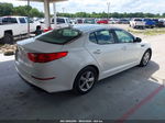 2014 Kia Optima Lx White vin: 5XXGM4A74EG313676