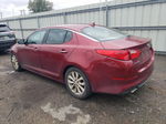 2014 Kia Optima Lx Red vin: 5XXGM4A74EG327321