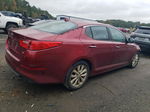 2014 Kia Optima Lx Red vin: 5XXGM4A74EG327321