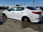 2014 Kia Optima Lx White vin: 5XXGM4A74EG333703