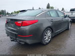 2014 Kia Optima Lx Gray vin: 5XXGM4A74EG340943