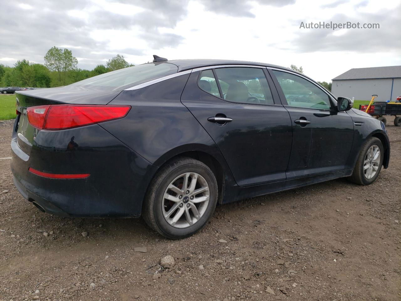 2014 Kia Optima Lx Двухцветный vin: 5XXGM4A74EG350548