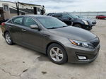 2015 Kia Optima Lx Gray vin: 5XXGM4A74FG370560