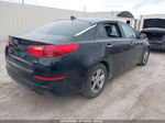 2015 Kia Optima Lx Черный vin: 5XXGM4A74FG457536