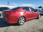 2015 Kia Optima Lx Burgundy vin: 5XXGM4A74FG463272