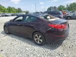 2014 Kia Optima Lx Purple vin: 5XXGM4A75EG263967