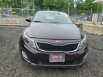 2014 Kia Optima Lx Burgundy vin: 5XXGM4A75EG267730