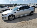 2014 Kia Optima Lx Silver vin: 5XXGM4A75EG281577