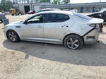 2014 Kia Optima Lx Silver vin: 5XXGM4A75EG281577