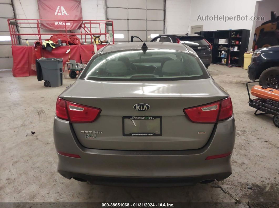 2014 Kia Optima Lx Gray vin: 5XXGM4A75EG288965