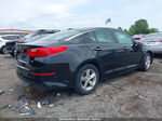 2014 Kia Optima Lx Black vin: 5XXGM4A75EG301293