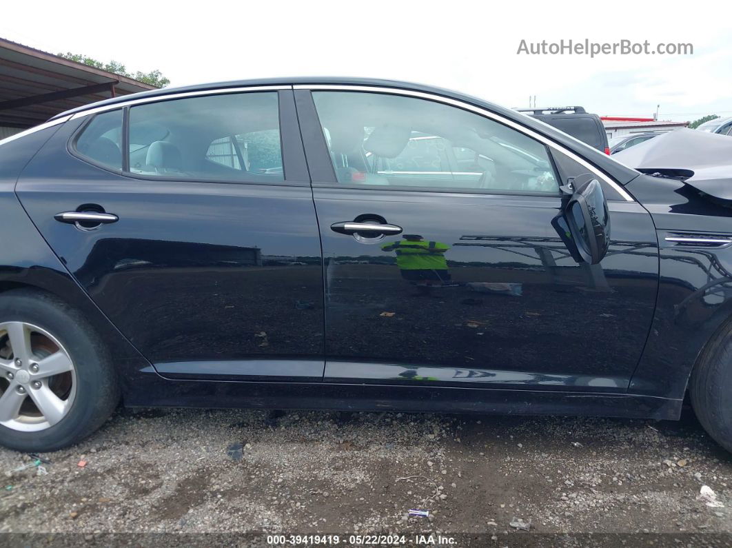 2014 Kia Optima Lx Черный vin: 5XXGM4A75EG301293