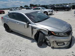 2014 Kia Optima Lx Silver vin: 5XXGM4A75EG304761