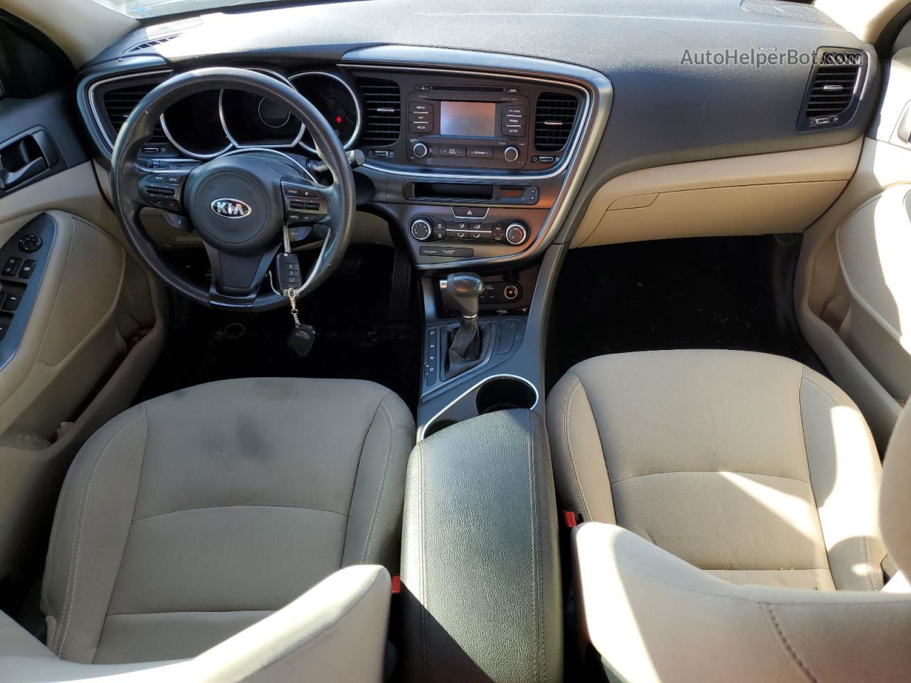 2014 Kia Optima Lx Фиолетовый vin: 5XXGM4A75EG305652